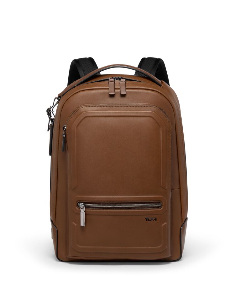 TUMI HARRISON Bradner 皮革後背包  hi-res | TUMI