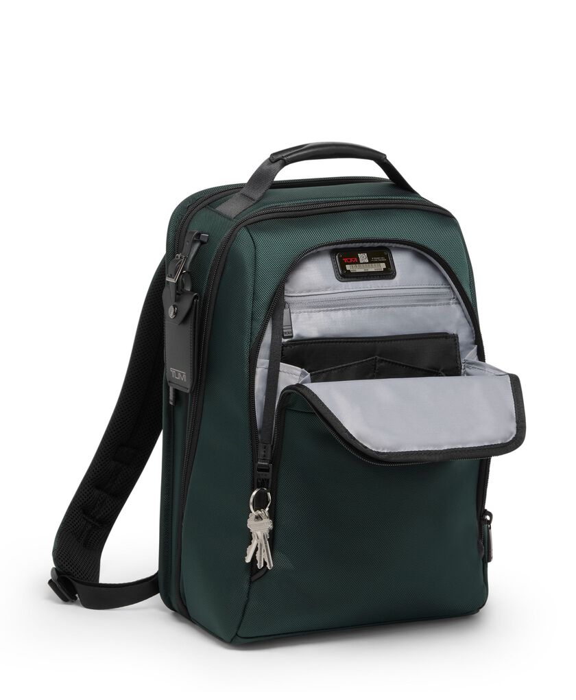 TUMI ALPHA 中型 15 吋可擴展後背包  hi-res | TUMI