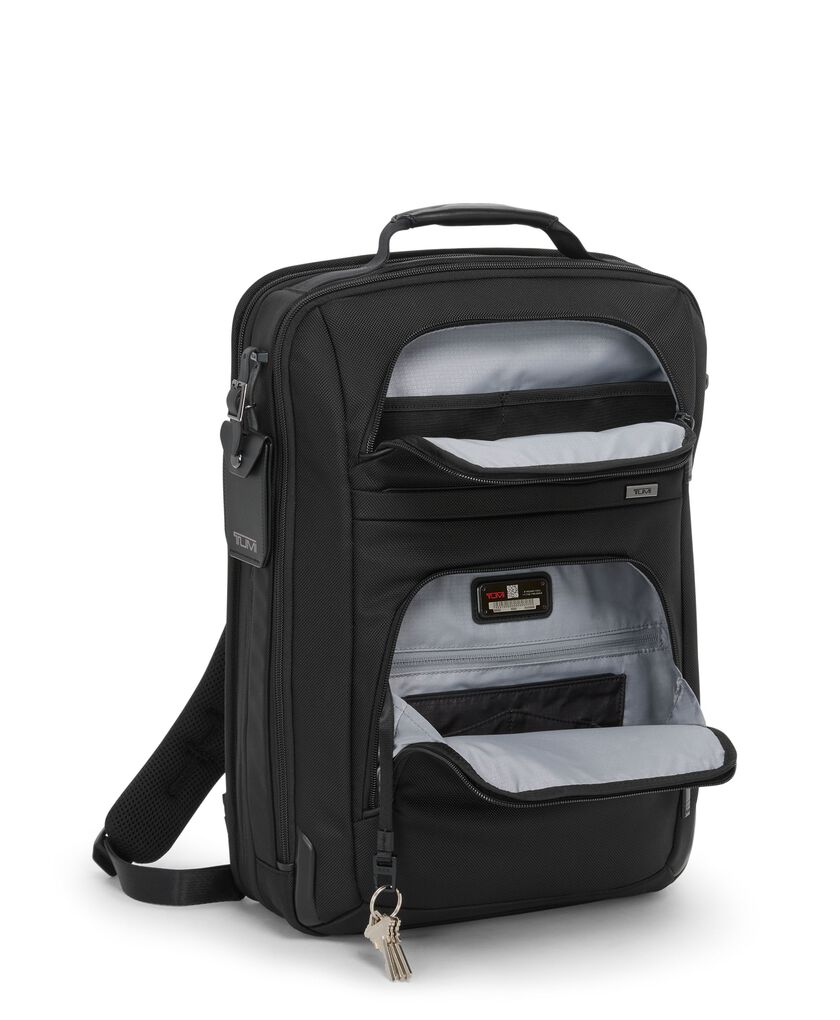TUMI Alpha 大型 17 吋可擴展後背包  hi-res | TUMI