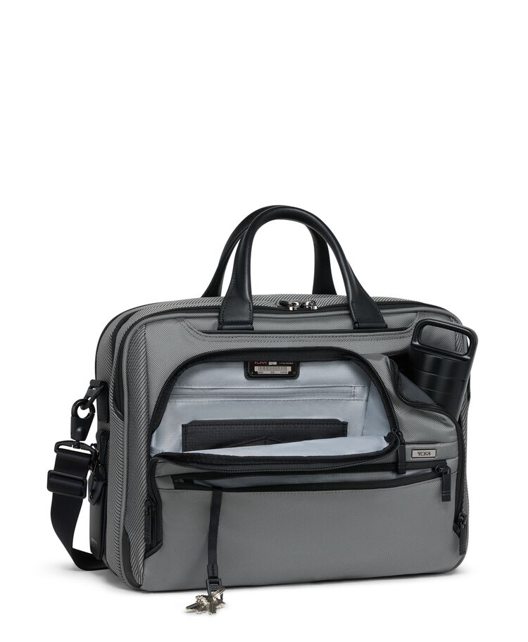 TUMI ALPHA 中型 15 吋可擴展公事包  hi-res | TUMI