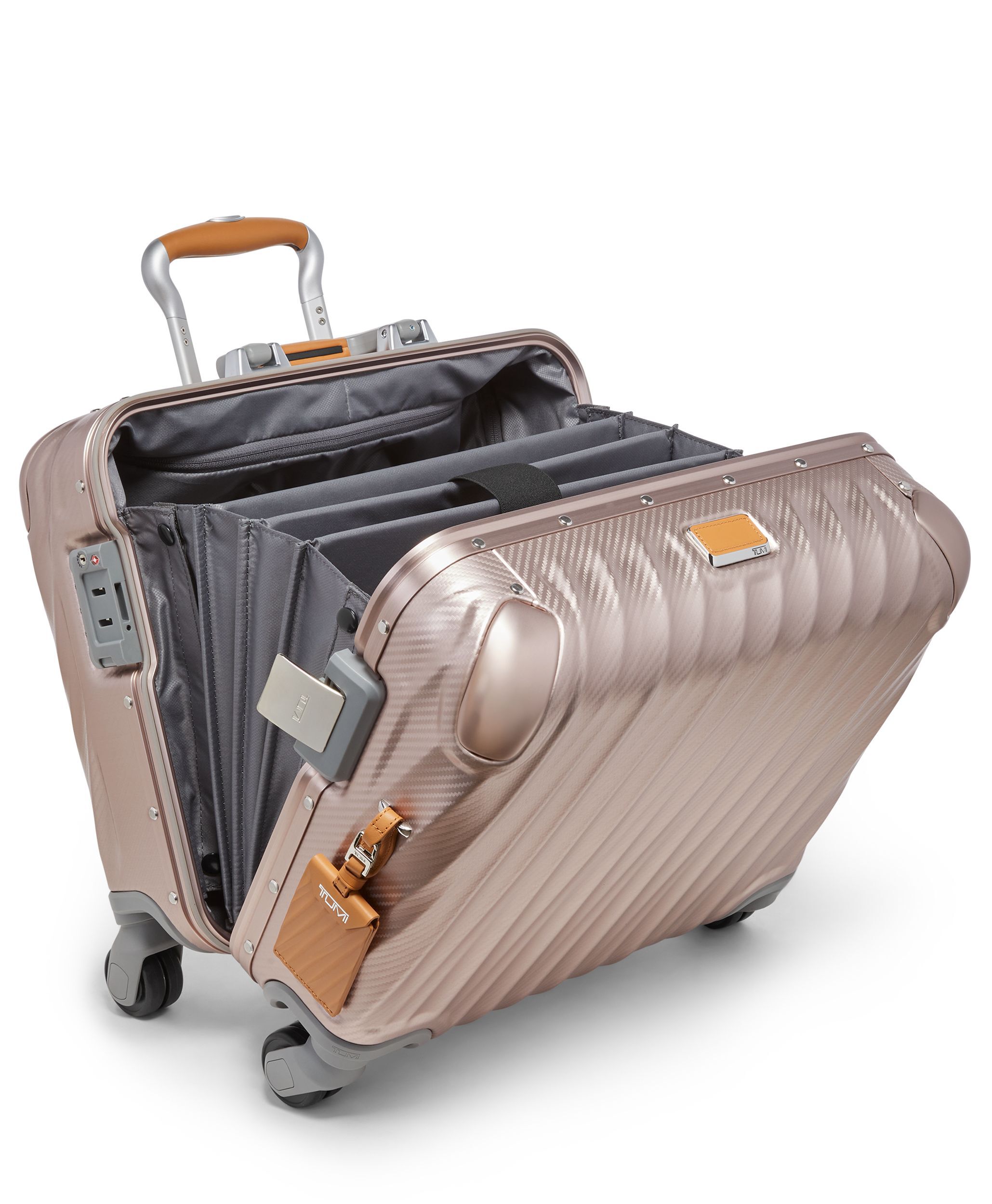 19 Degree Aluminum 輕便四輪公事包行李箱in 紋理胭脂色| TUMI Taiwan