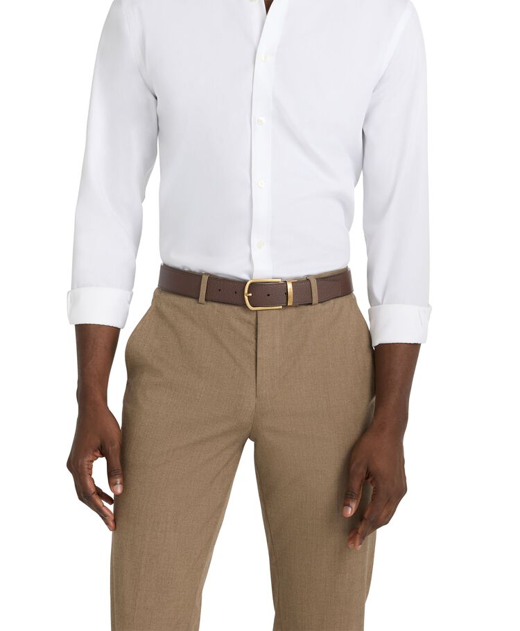 Horseshoe Reversible Pebbled Belt 35mm  hi-res | TUMI