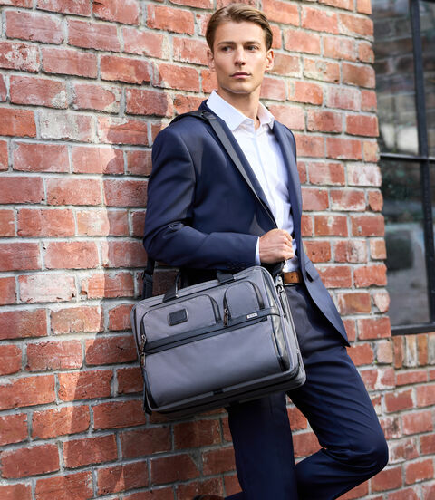 ALPHA X 可擴充多隔層筆電公事包  lifestyle | TUMI