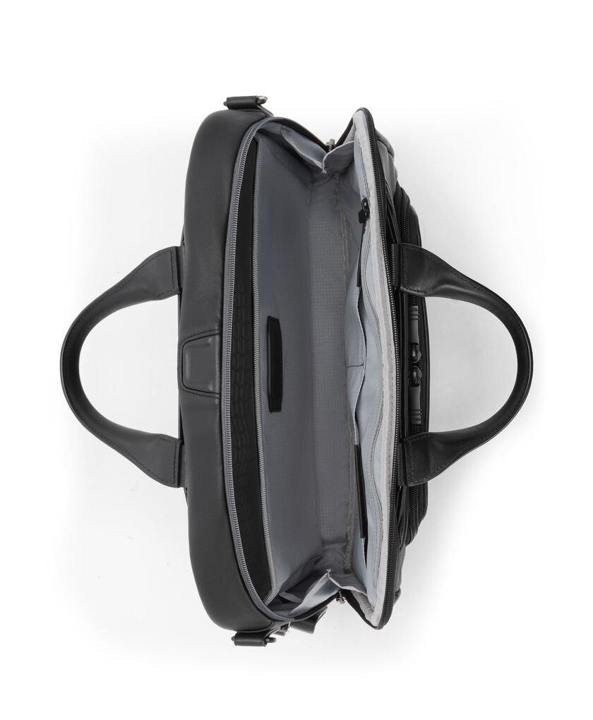 ALPHA 中型 15 吋皮革公事包  hi-res | TUMI