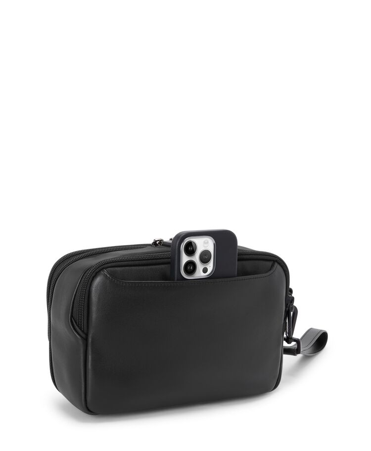 TUMI ALPHA 皮革手拿包  hi-res | TUMI