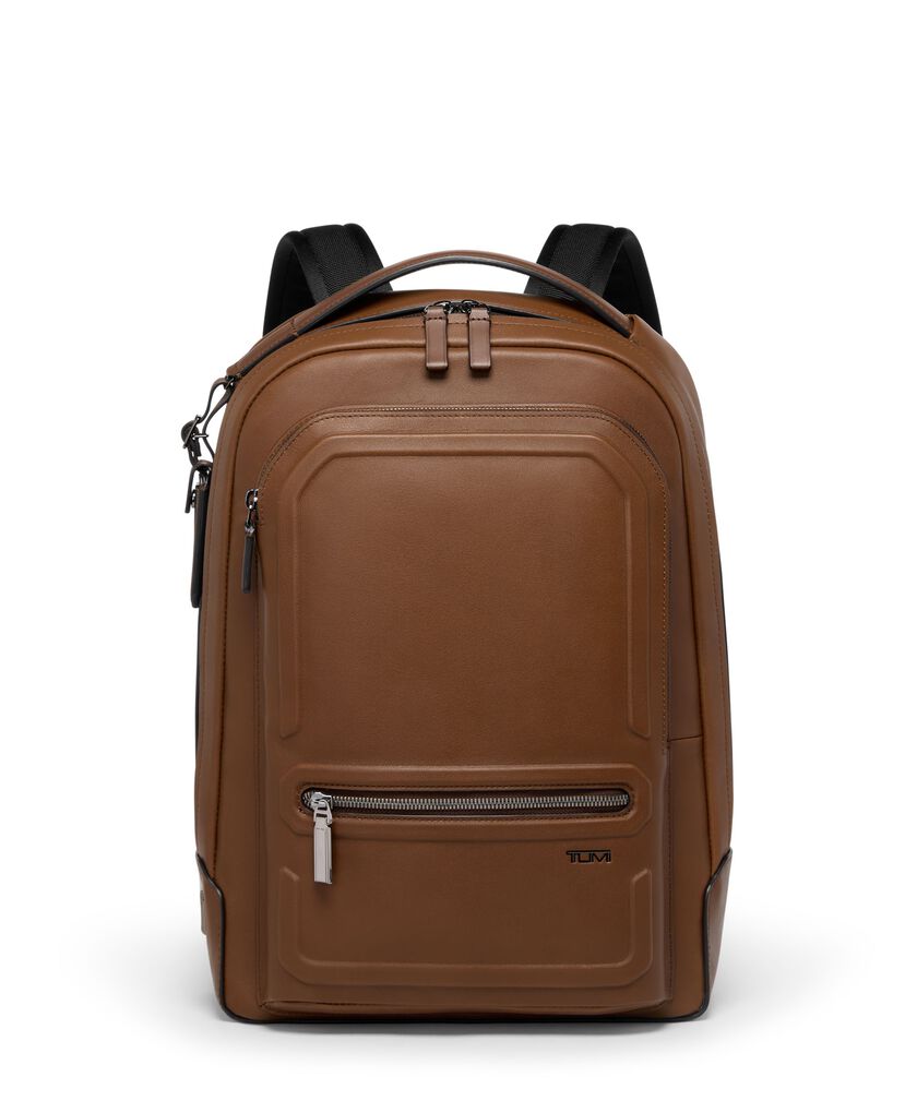 TUMI HARRISON Bradner 皮革後背包  hi-res | TUMI