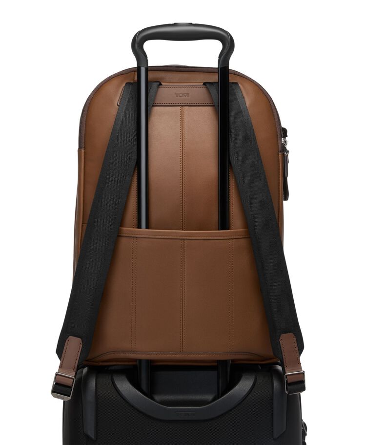 TUMI HARRISON Warren 皮革後背包  hi-res | TUMI