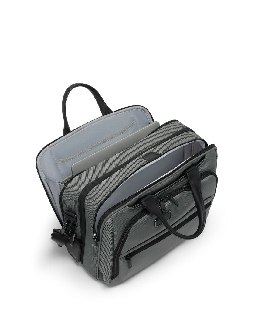 TUMI ALPHA 中型 15 吋可擴展公事包  hi-res | TUMI