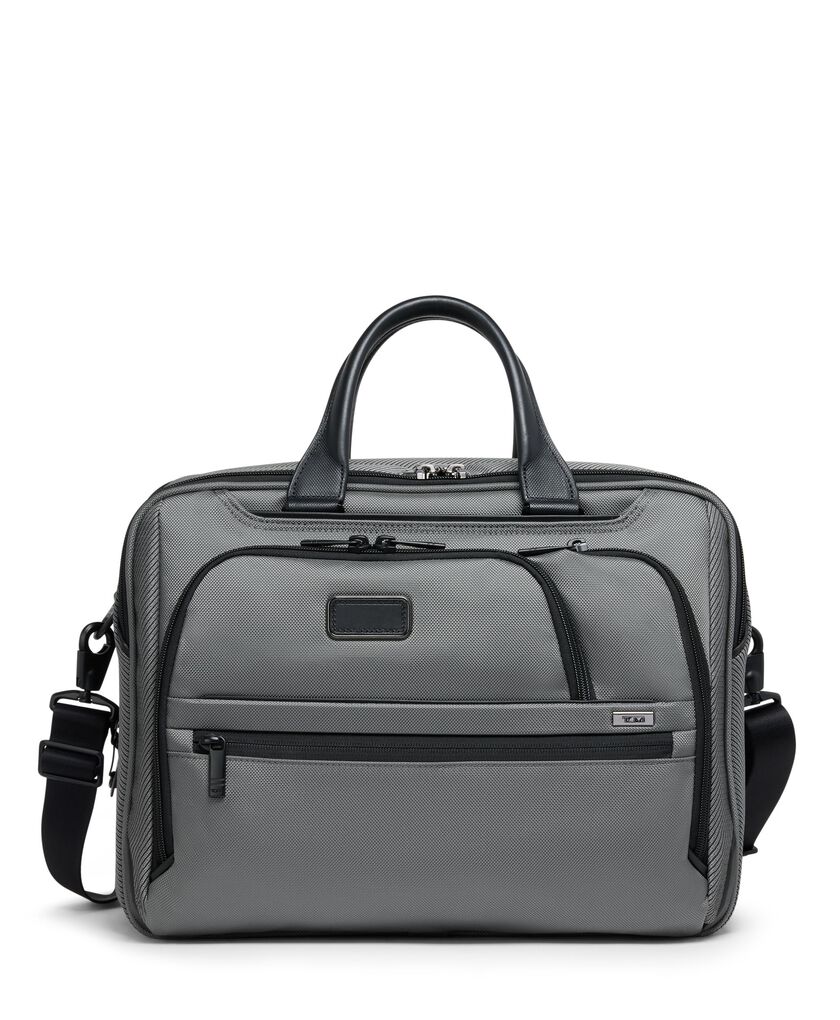 TUMI ALPHA 中型 15 吋可擴展公事包  hi-res | TUMI
