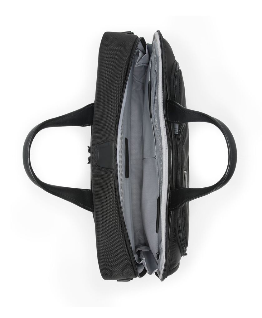 ALPHA 大型 17 吋皮革公事包  hi-res | TUMI