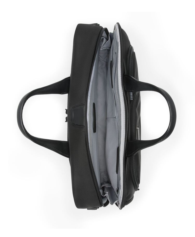 ALPHA 大型 17 吋皮革公事包  hi-res | TUMI