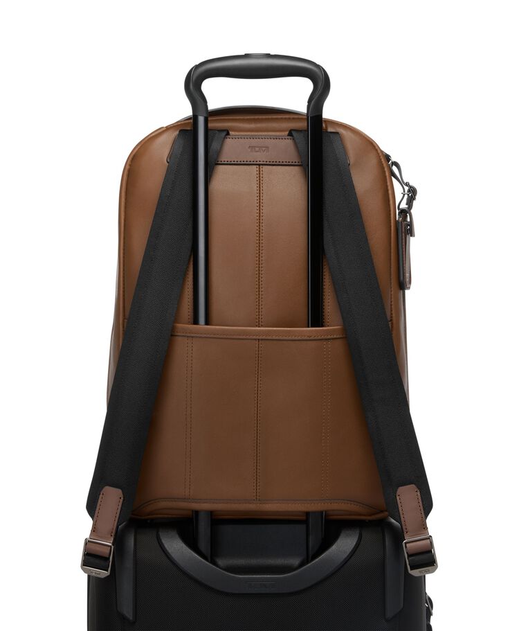 TUMI HARRISON Bradner 皮革後背包  hi-res | TUMI
