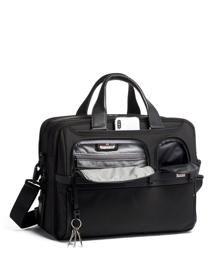 Expandable Organizer Laptop Brief  hi-res | TUMI