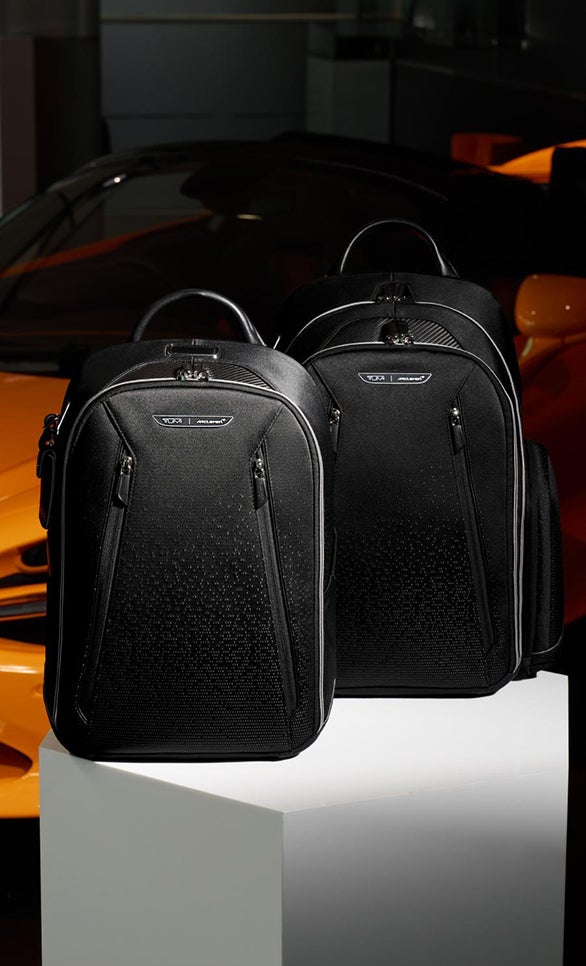 Official image for TUMI I McLaren collaboration remains a current product series