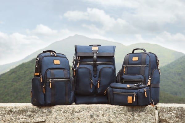 TUMI Alpha Bravo 再生纖維系列，環保材料製成
