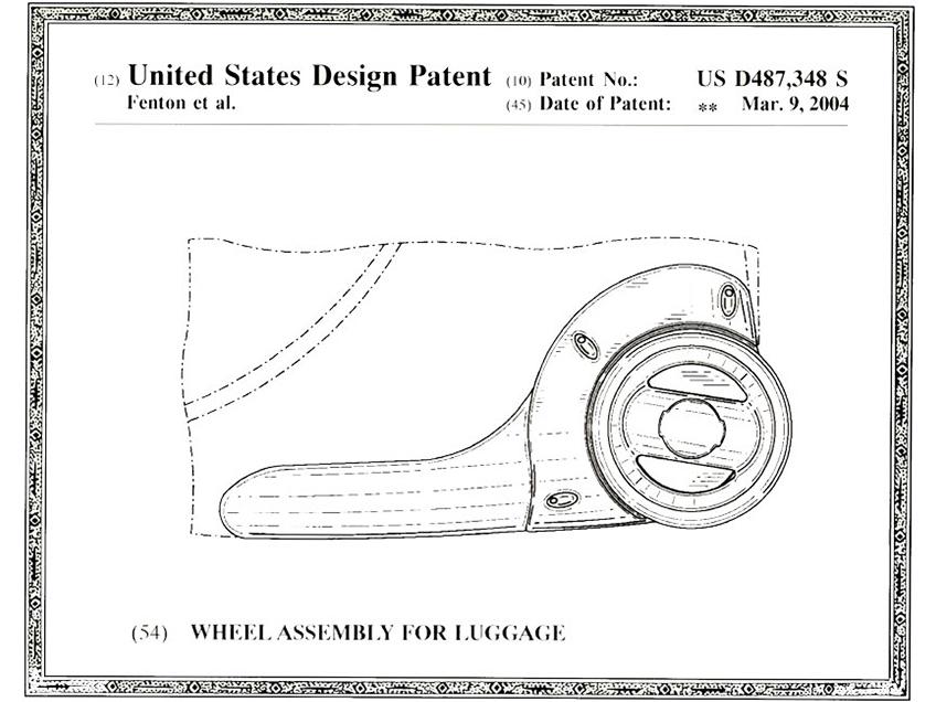 TUMI 車輪組件專利技術創新
